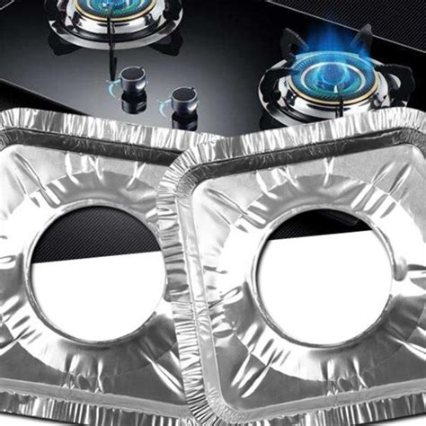 silver foil for gas stove
